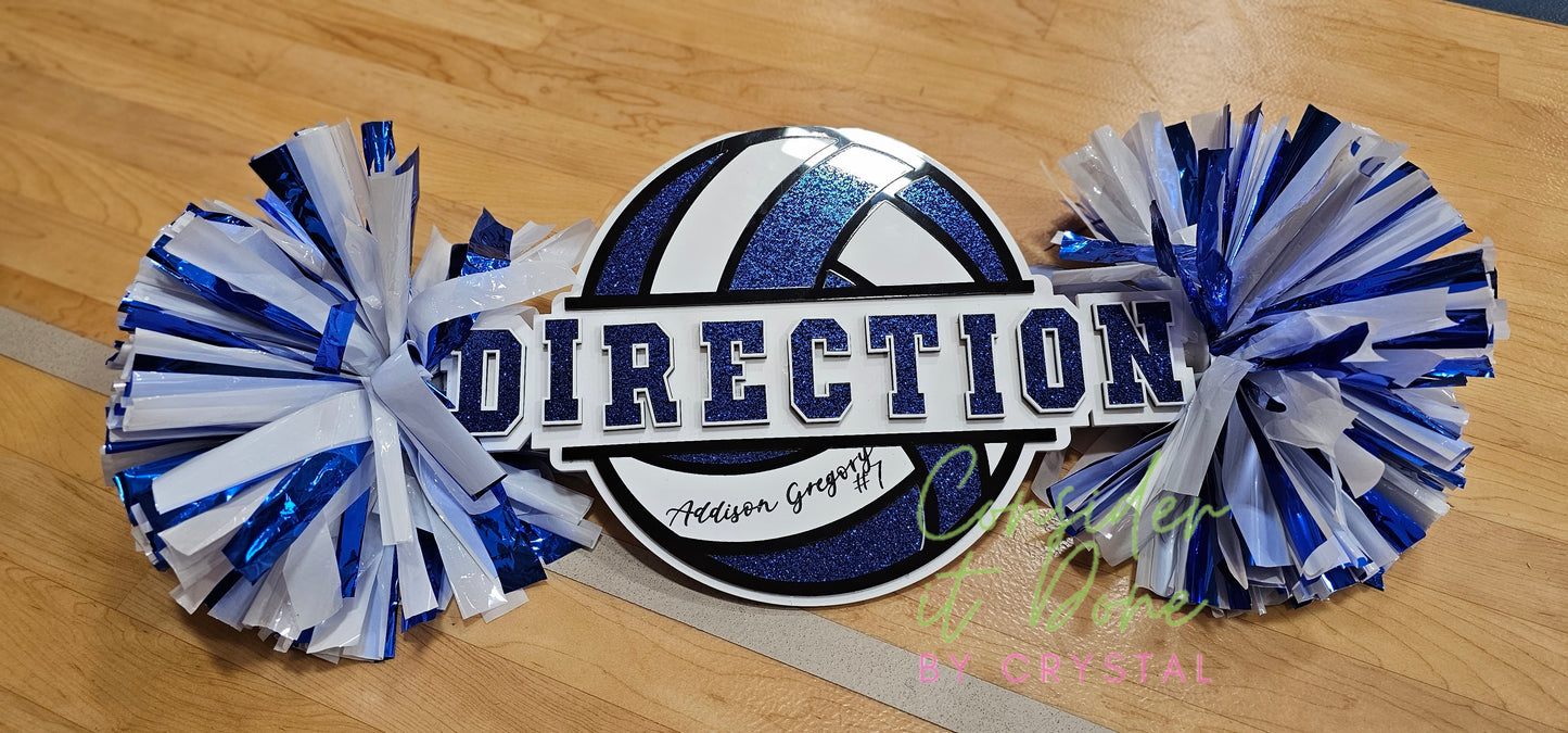 Cheer Spirit Stick Personalized with logo