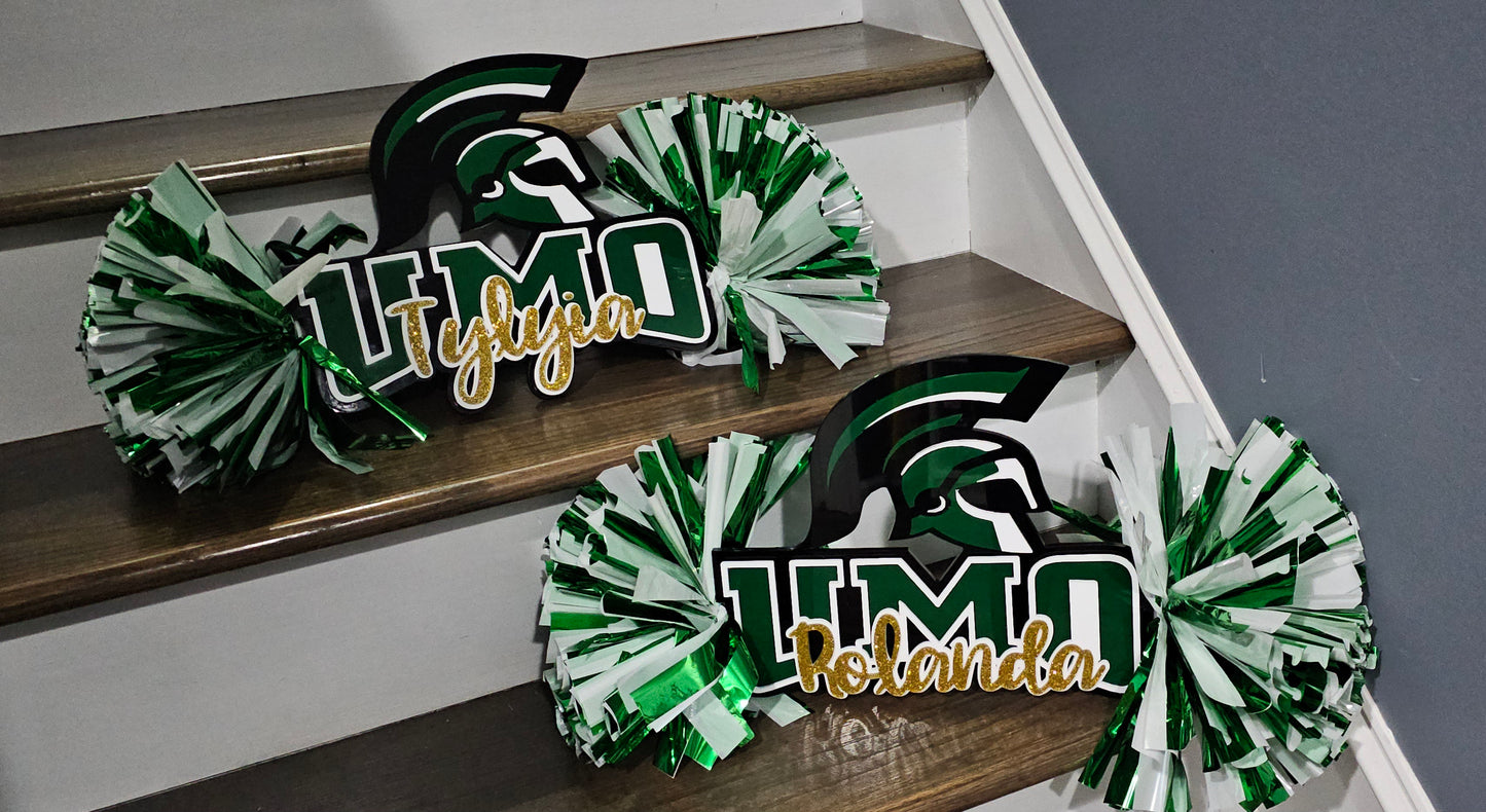 Cheer Spirit Stick Personalized with logo