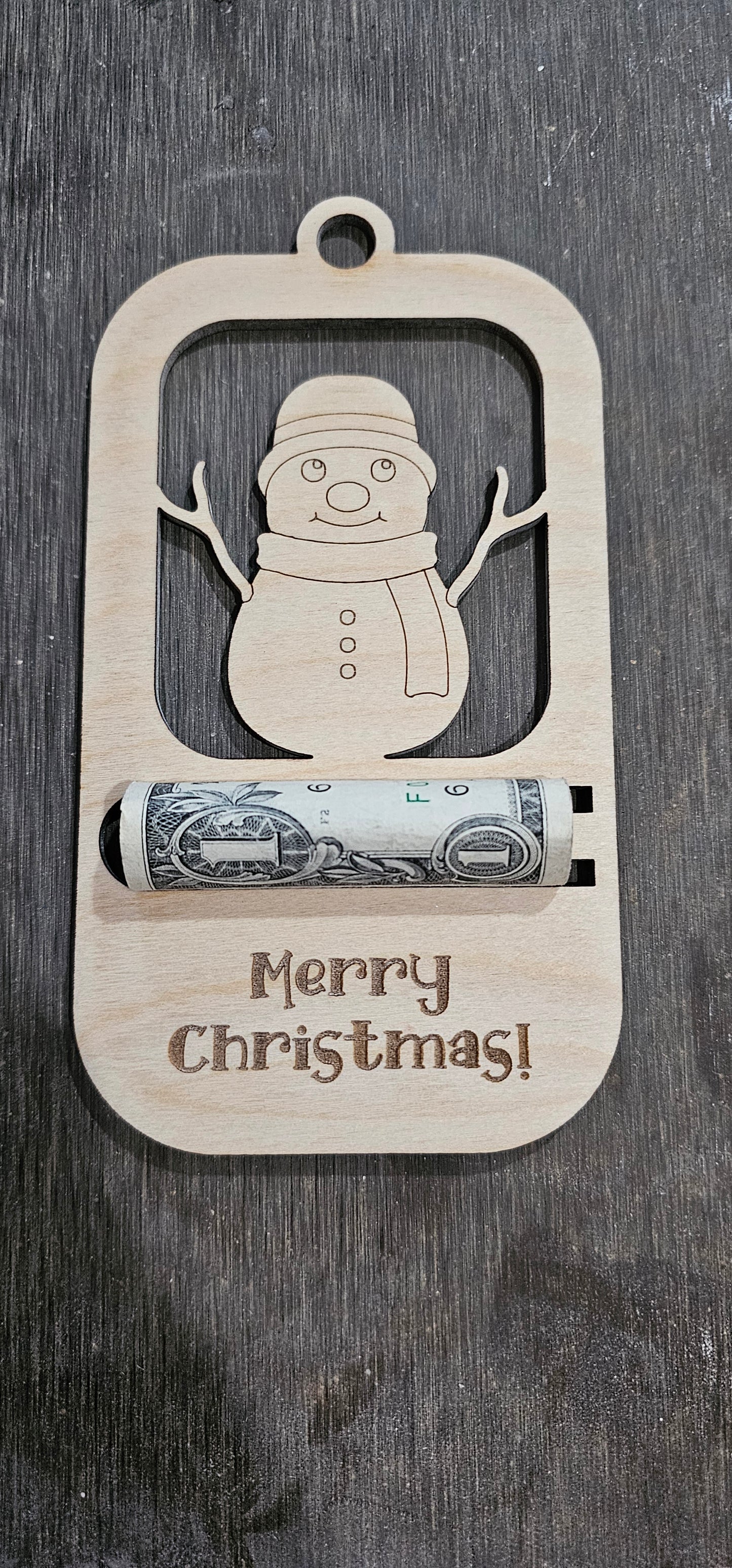 Christmas Cash Ornament- Christmas Tree, Snowman, Reindeer, Grinchmas Money Holder Ornament,Holiday Money Holder, Christmas Money Gift