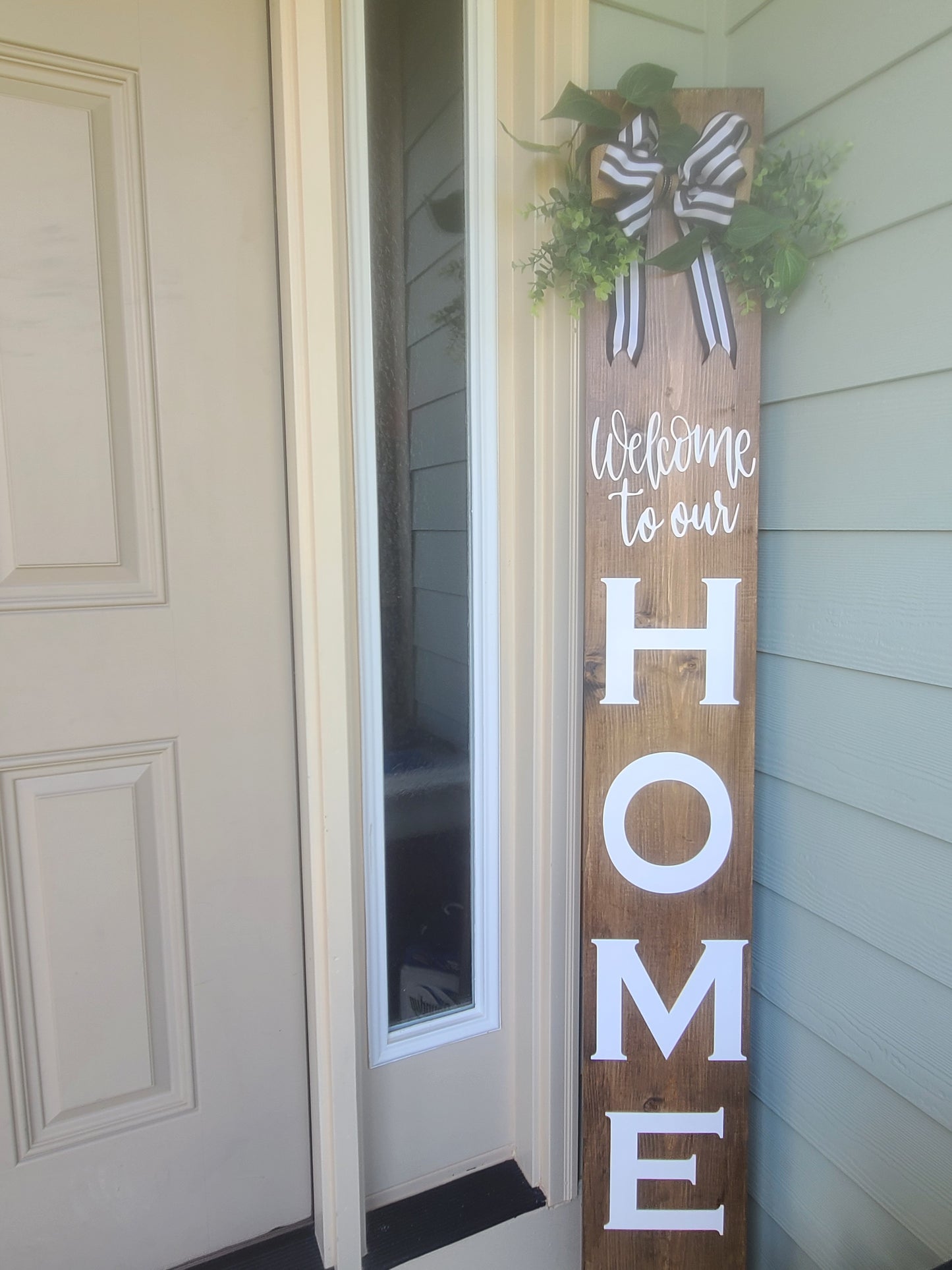 Porch Welcome Sign