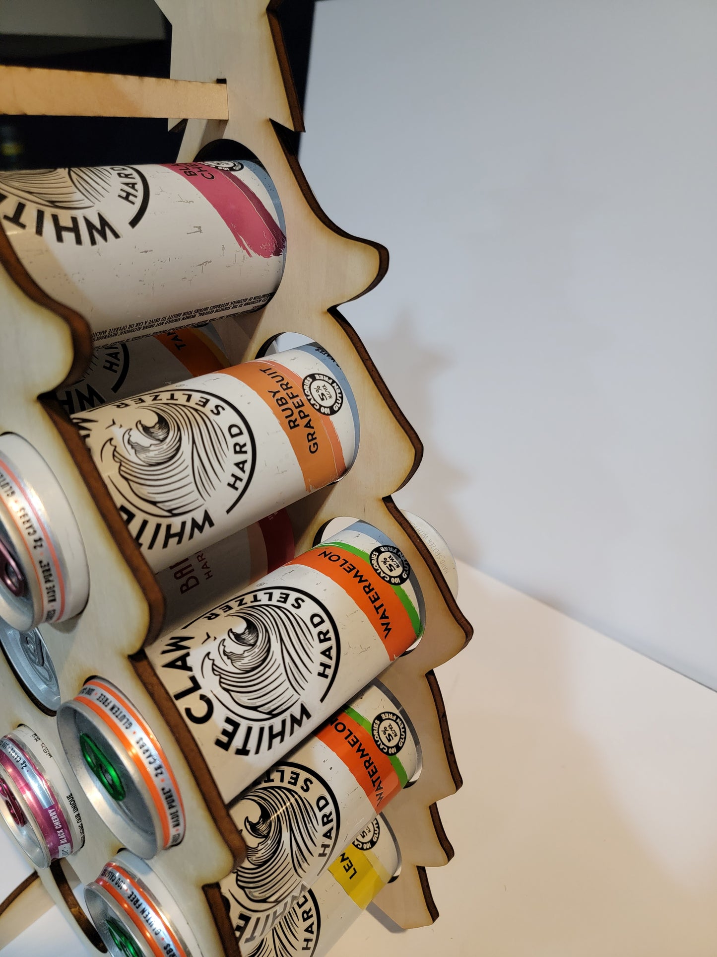 12 days of White Claw Hard Seltzer Christmas Tipsy Tree Adult Advent Calendar