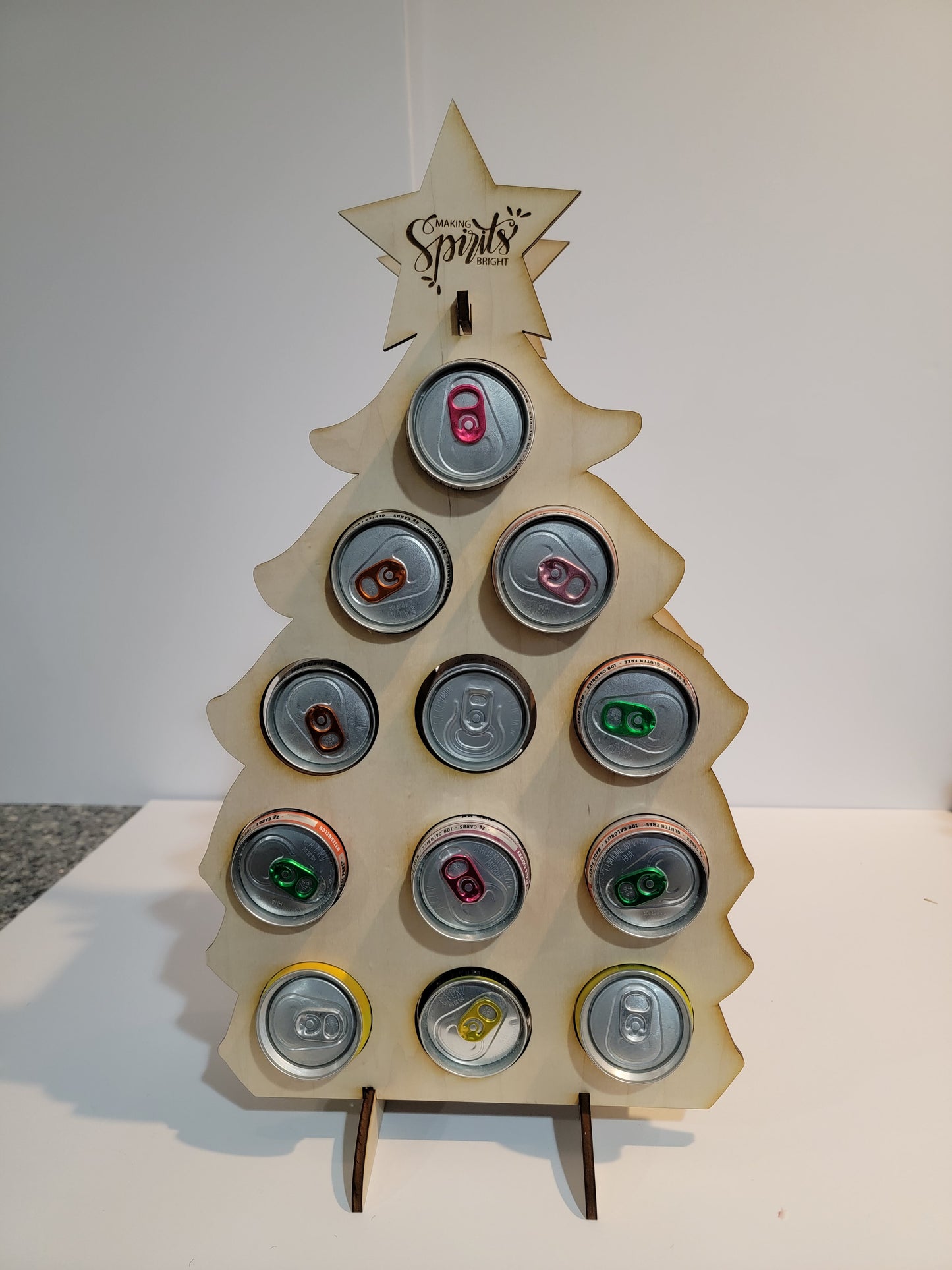 12 days of White Claw Hard Seltzer Christmas Tipsy Tree Adult Advent Calendar