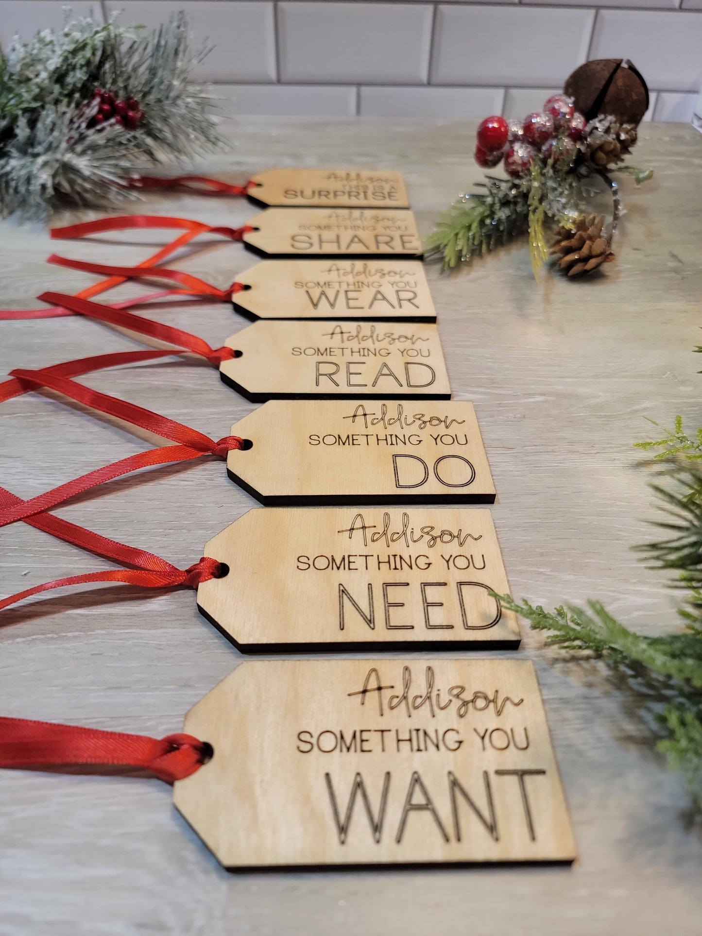 Want, Need, Wear, Share + Bonus Gift Tags