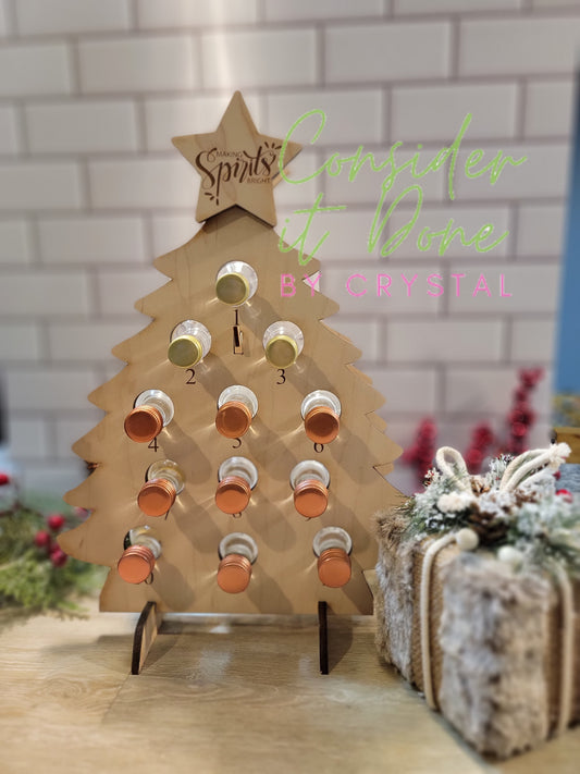 12 days of Christmas Tipsy Tree